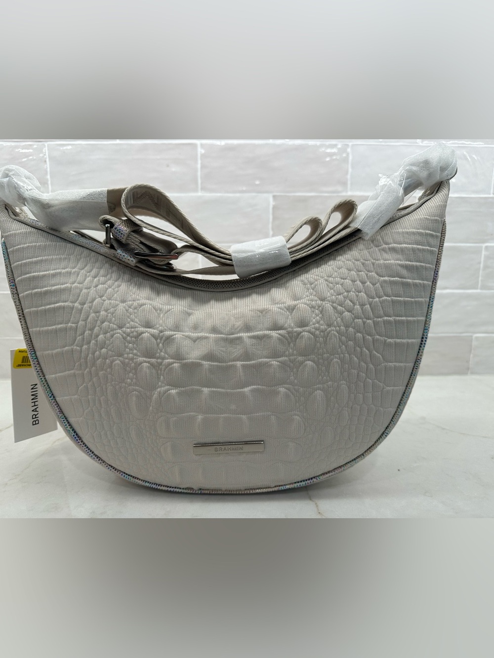 Brahmin Percy and Britt in Luxe Leisure NWT